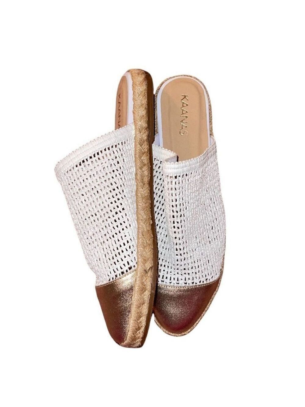 Kaanas | palau fishnet mule espadrilles - Picture 3 of 6
